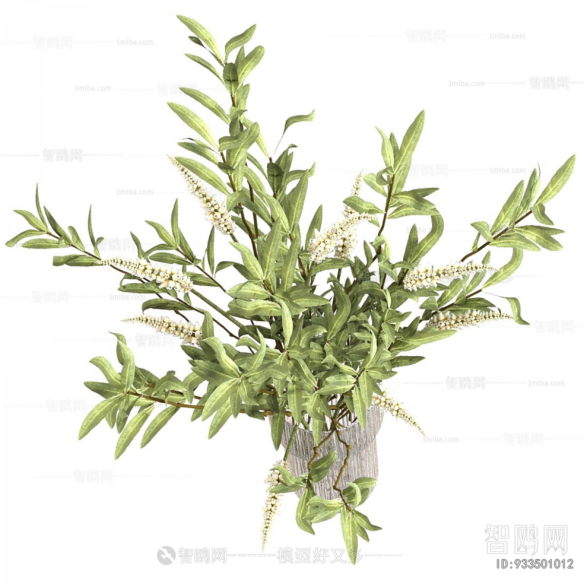 Modern Aquatic Green Plant