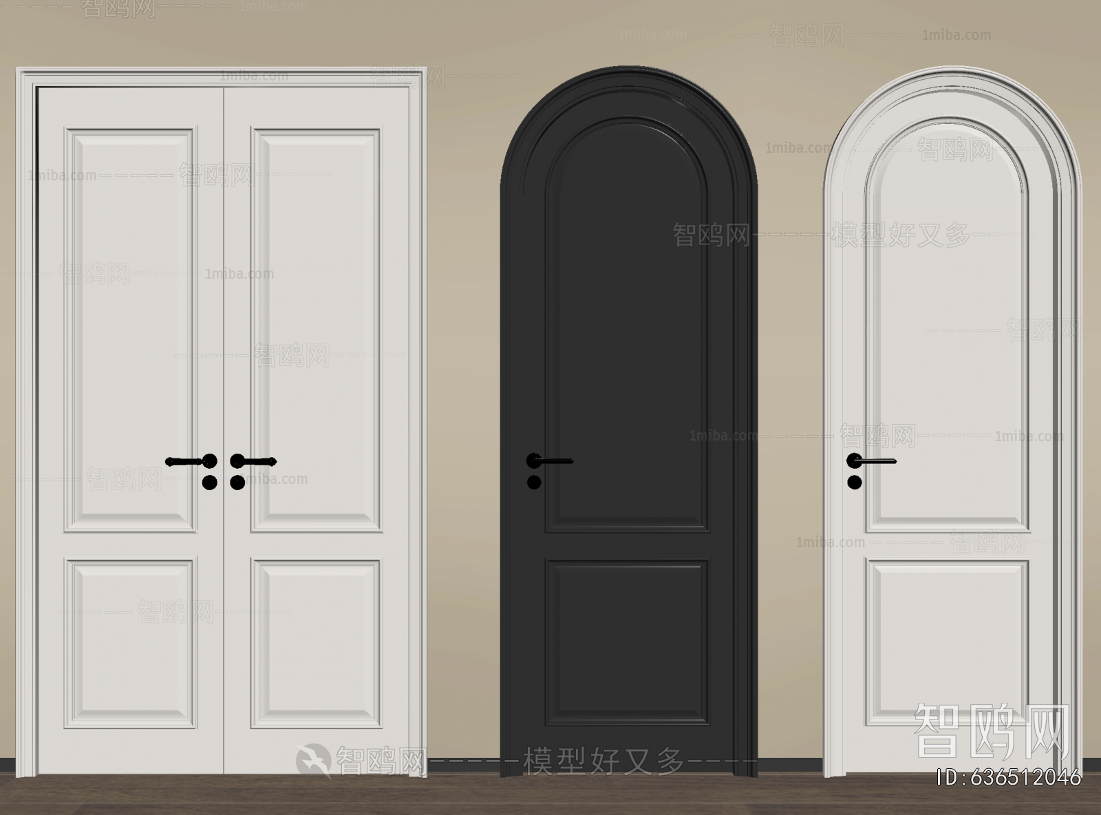 French Style Single Door