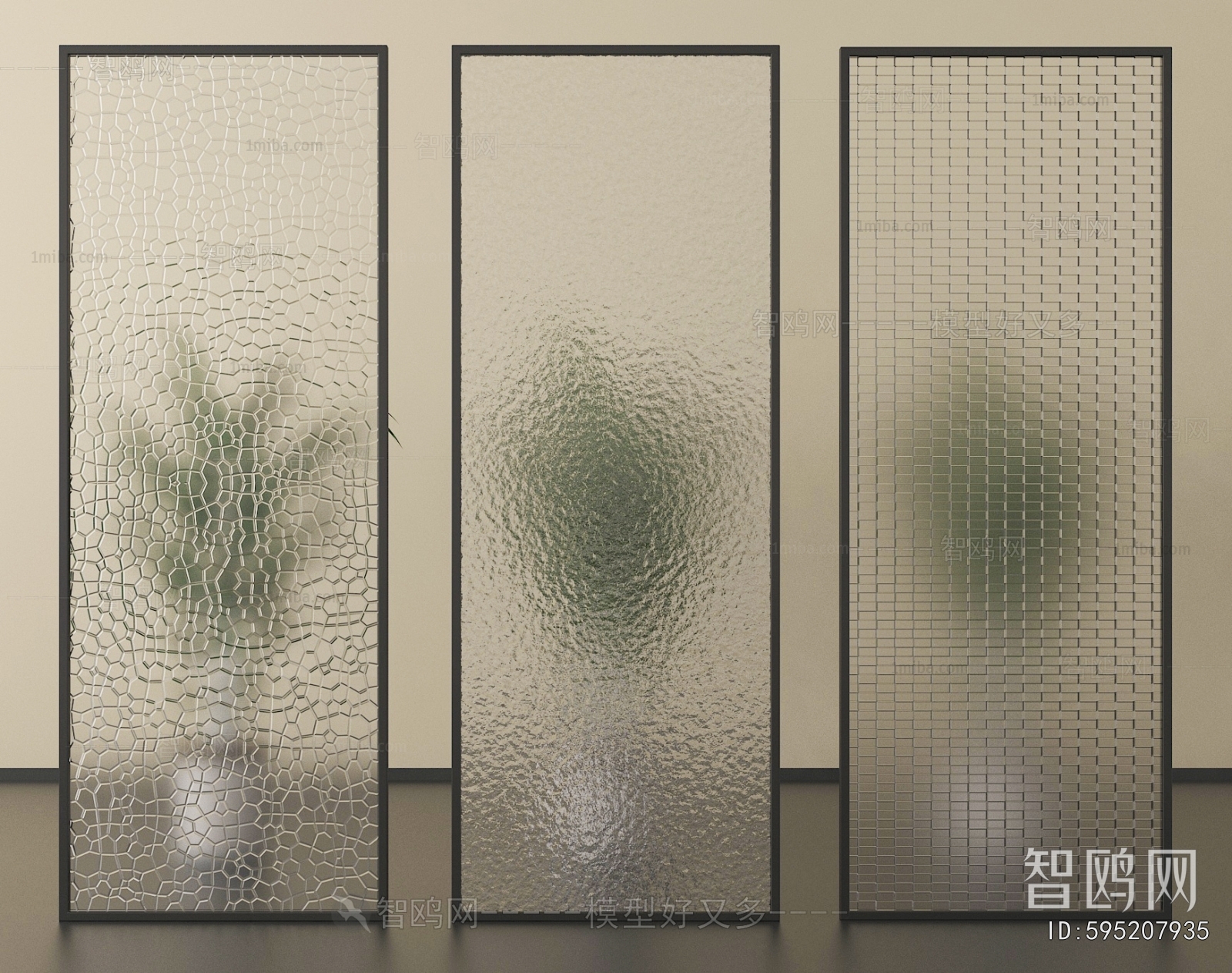 Modern Glass Screen Partition