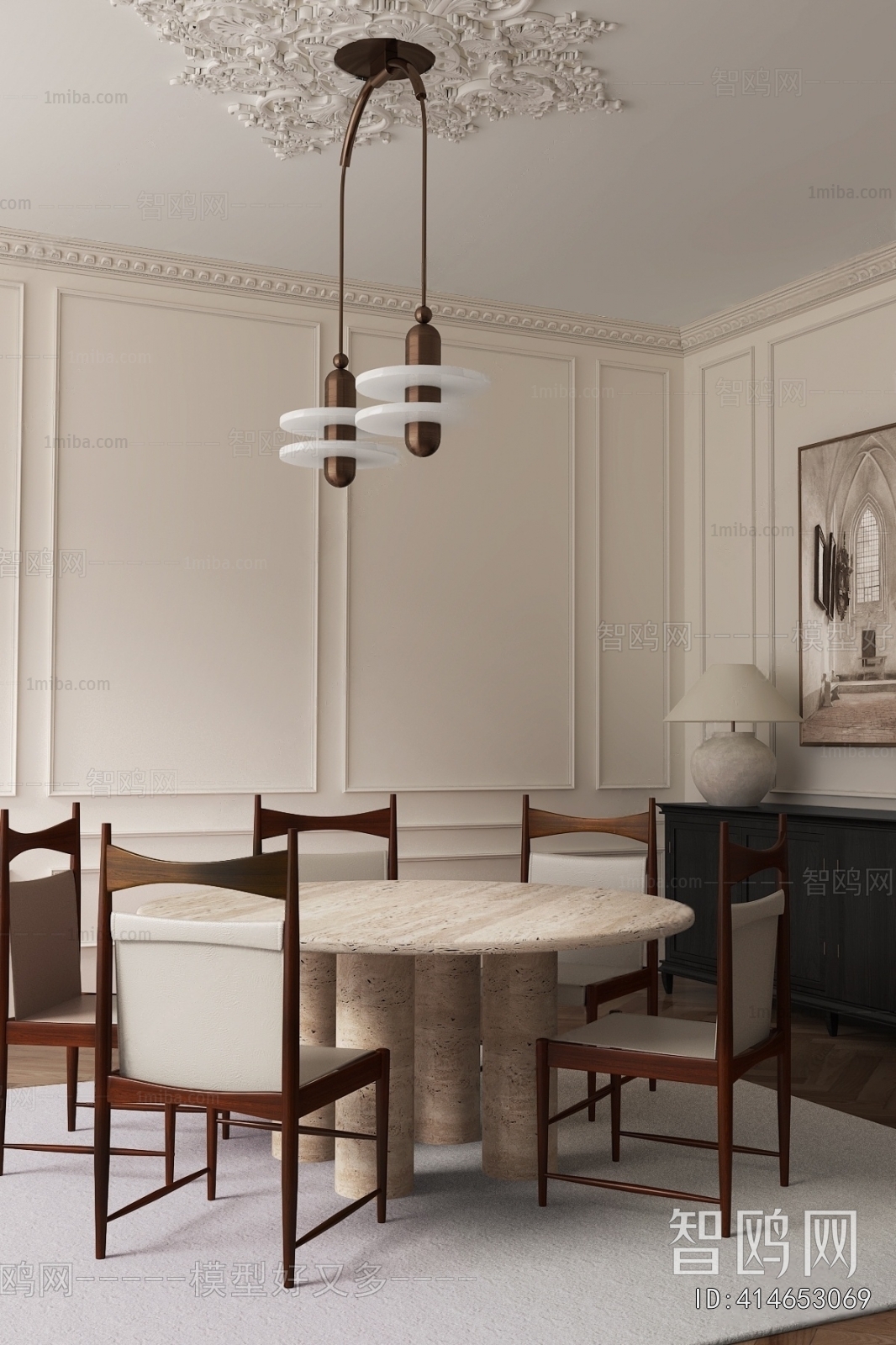 French Style Dining Room