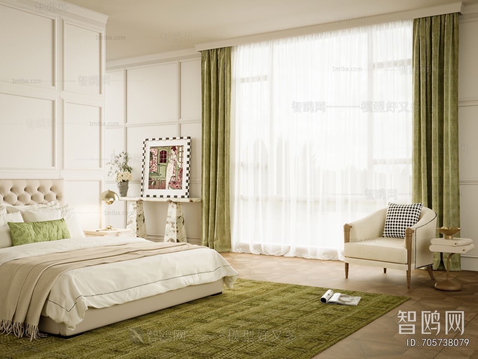 French Style Bedroom