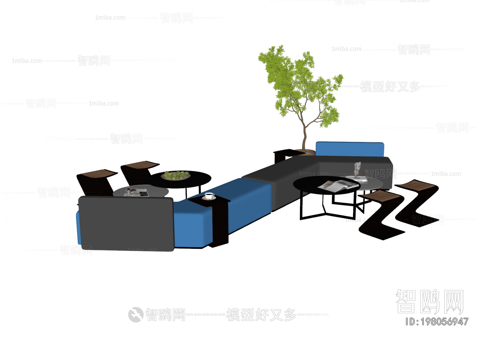 Modern Card Seat Sofa