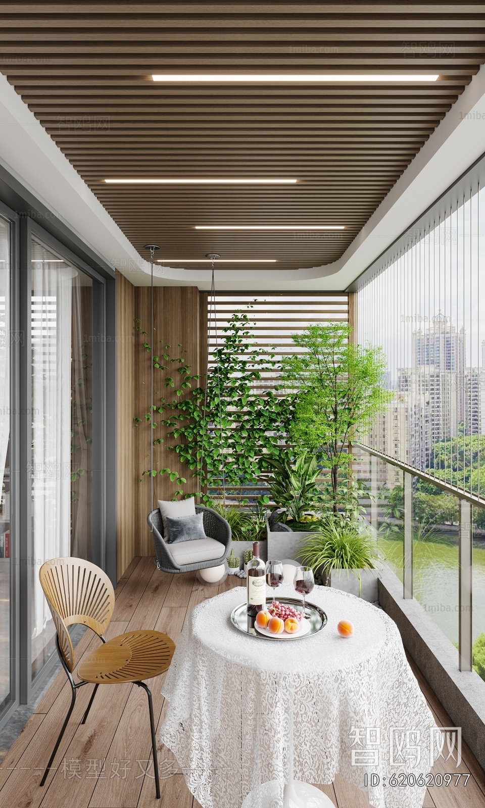 Modern Leisure Balcony