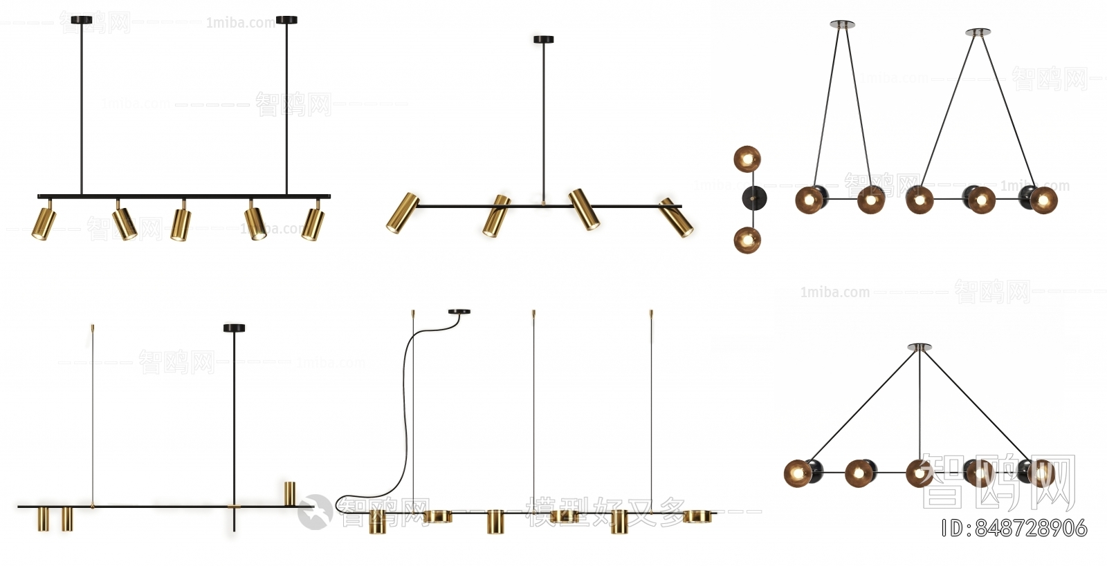 Modern Long Chandelier