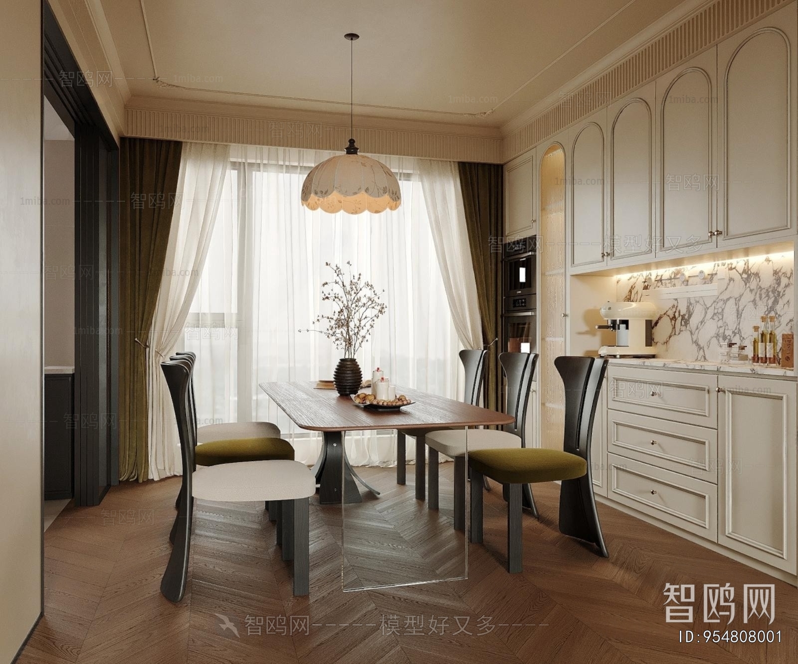 French Style Dining Room