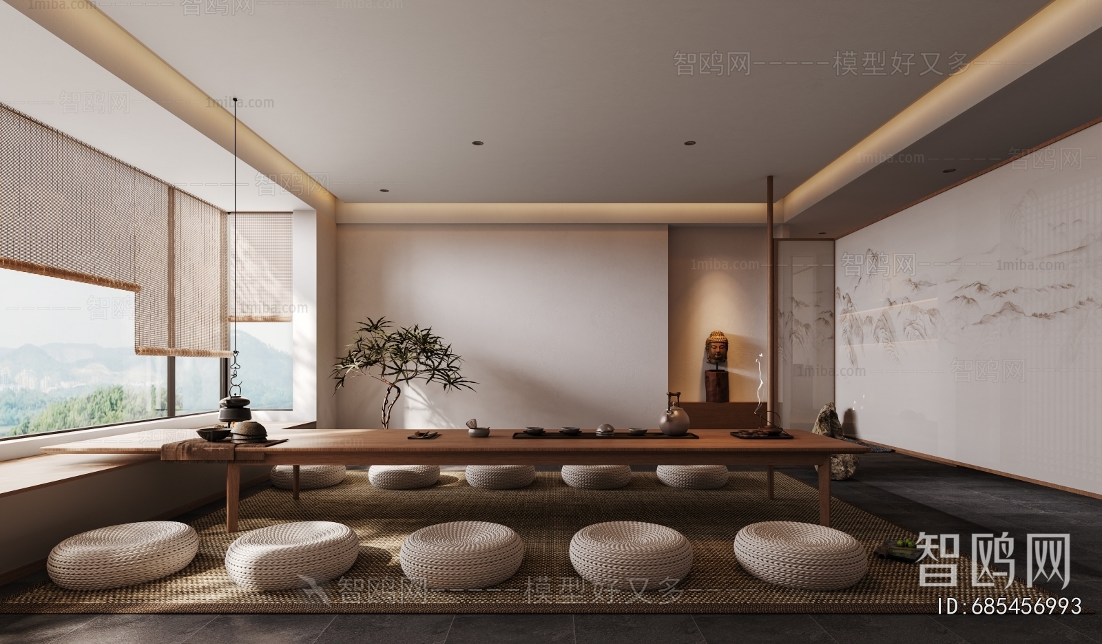 New Chinese Style Teahouse Tea House