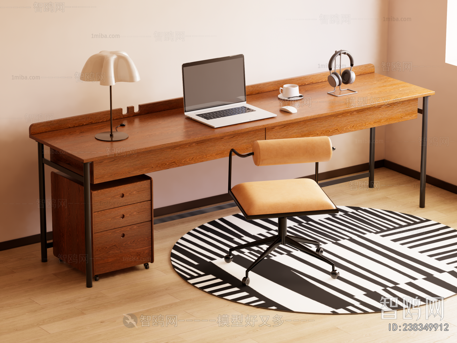 Modern Computer Desk And Chair