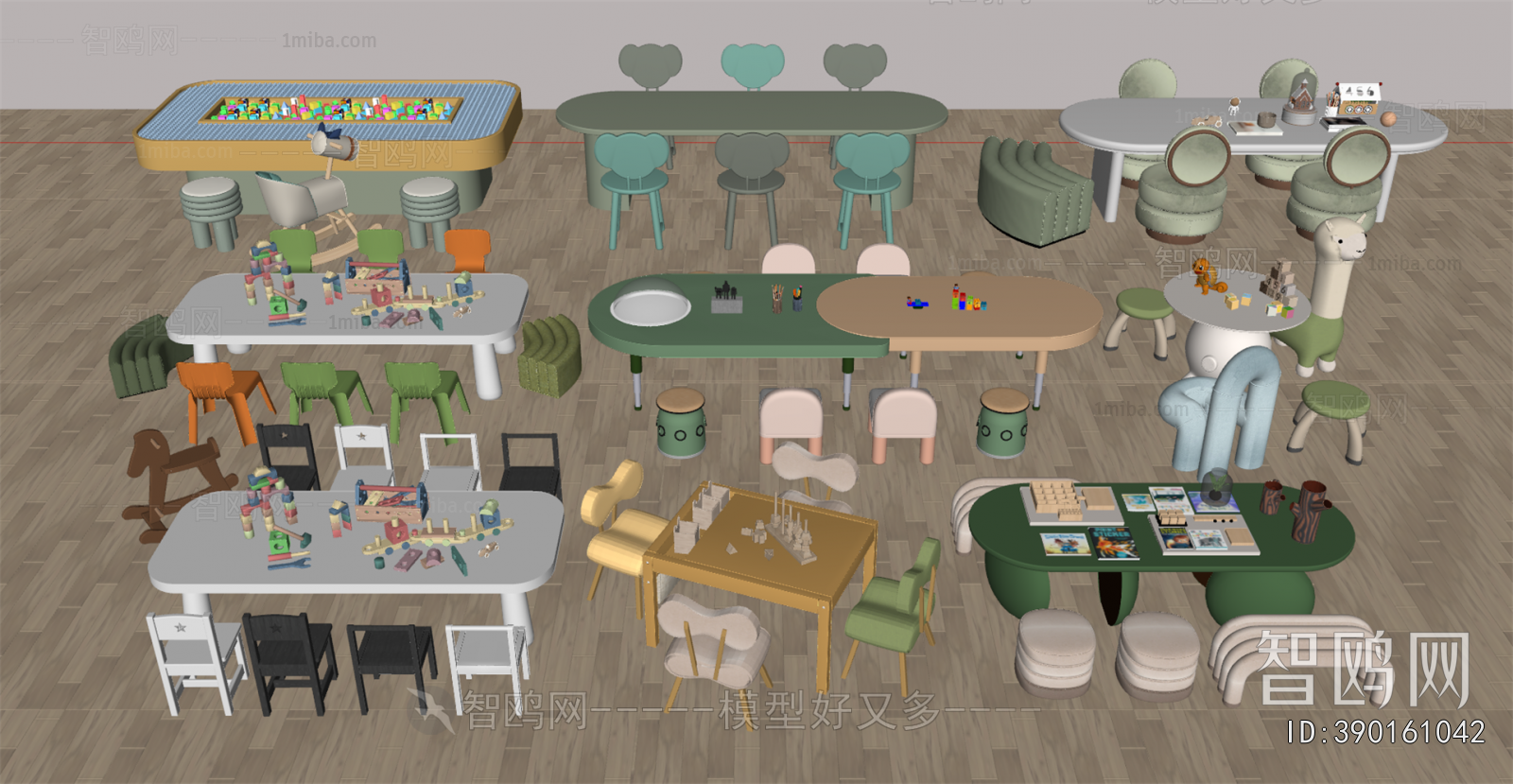 Modern Children's Table/chair