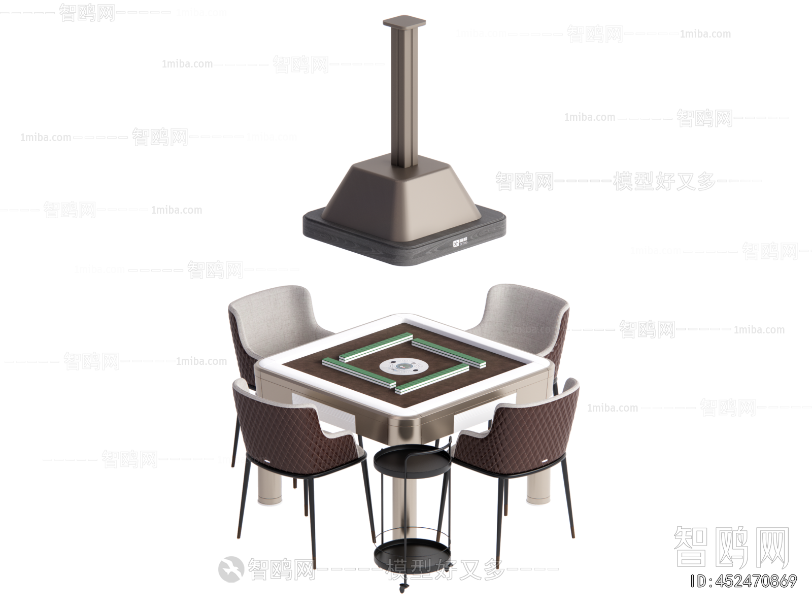 Modern Mahjong Tables And Chairs