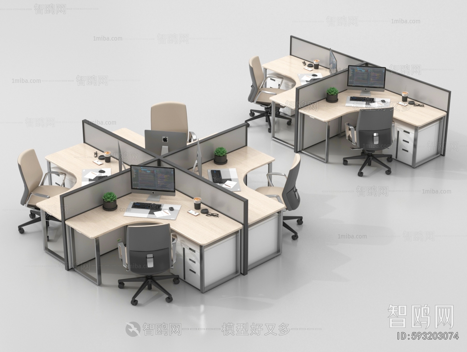 Modern Office Desk And Chair