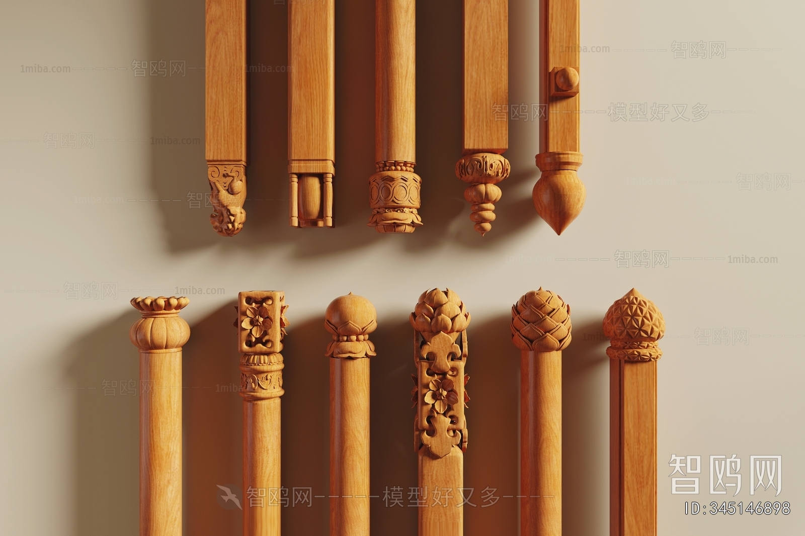 Chinese Style Column