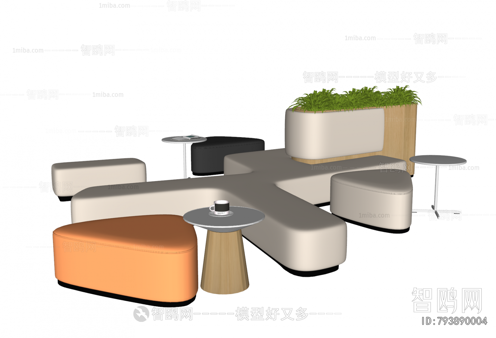 Modern Card Seat Sofa