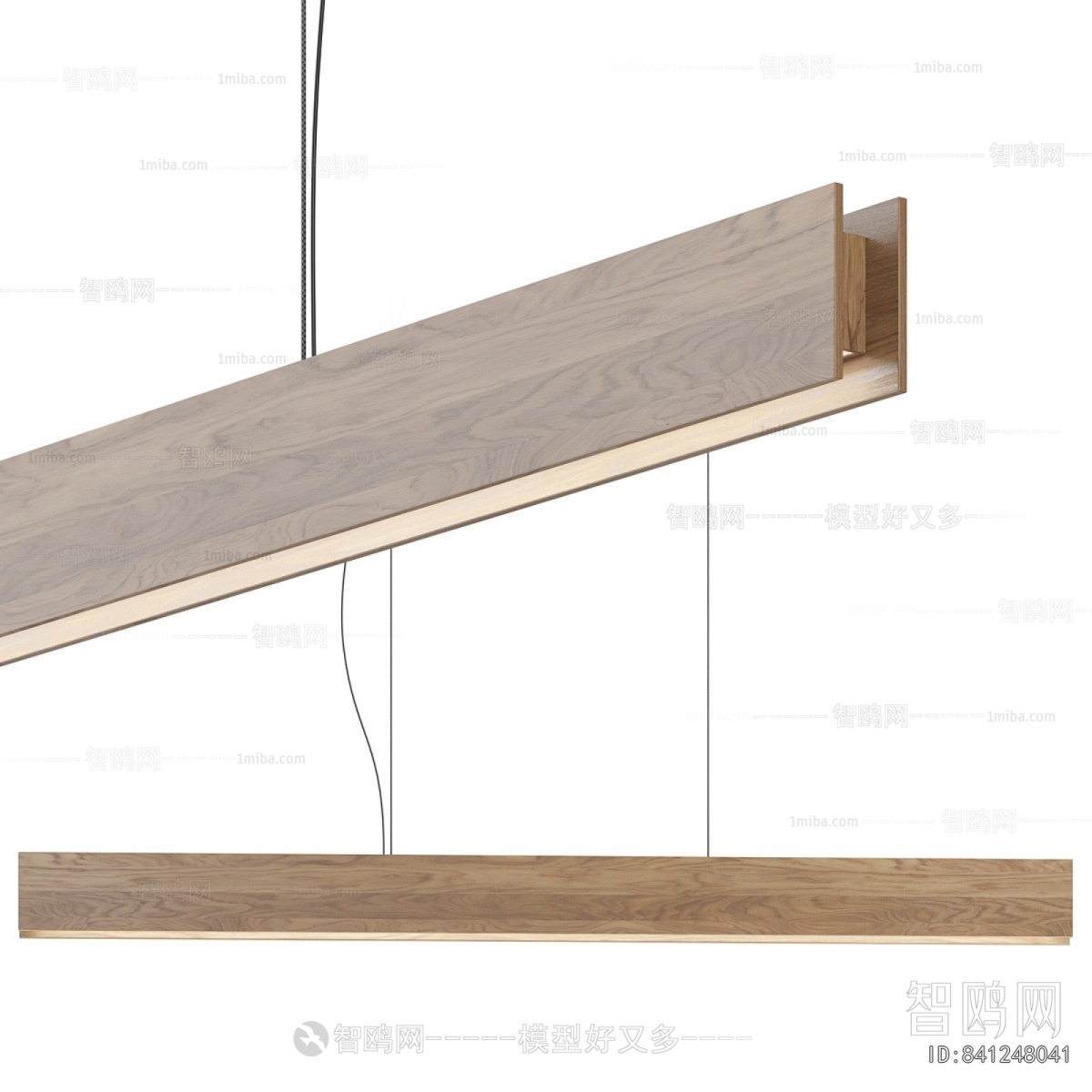 Modern Long Chandelier