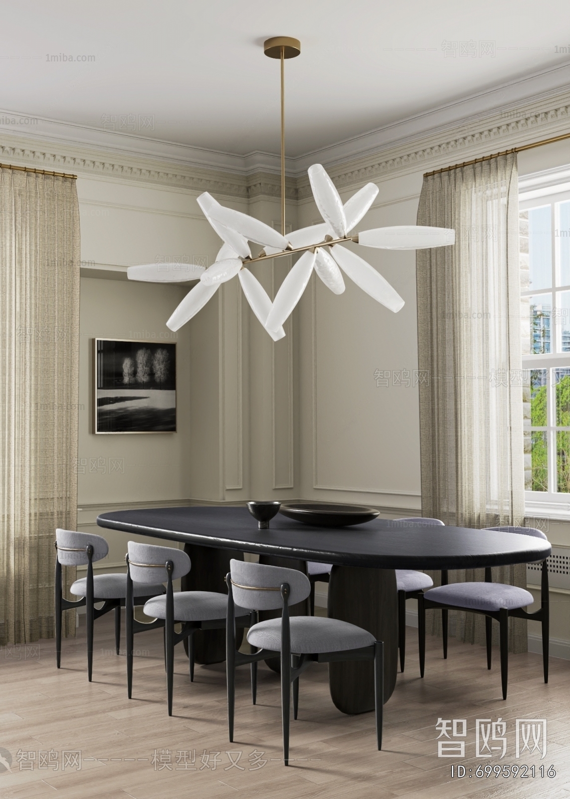 French Style Dining Room