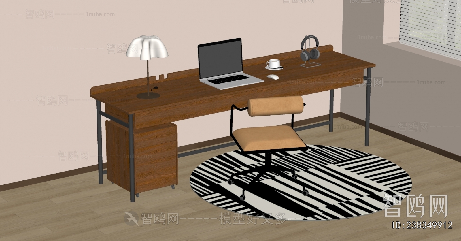 Modern Computer Desk And Chair