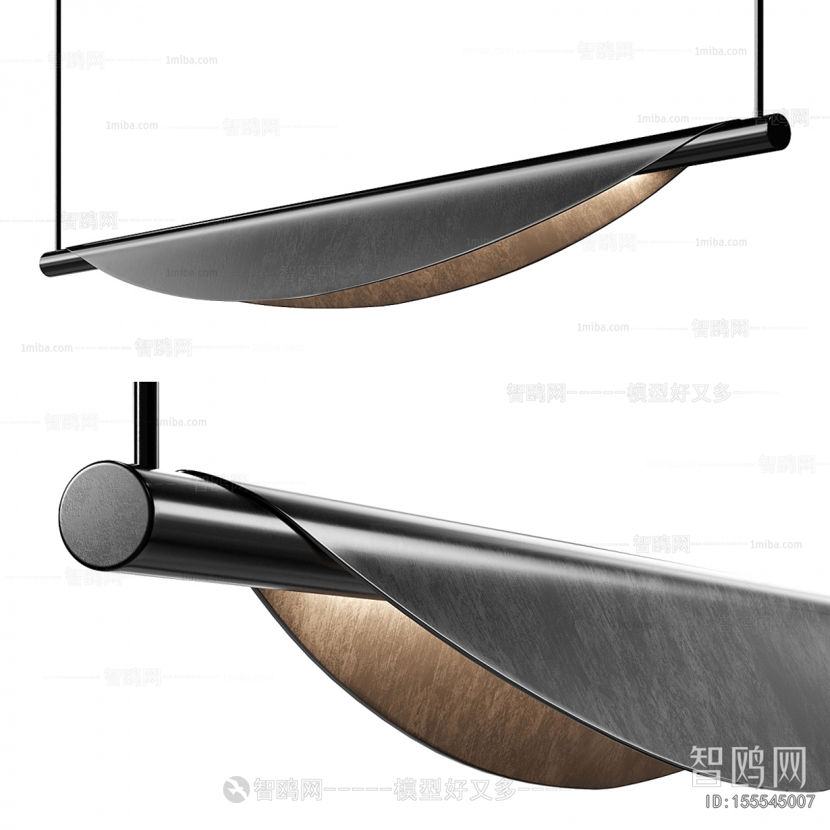 Modern Long Chandelier