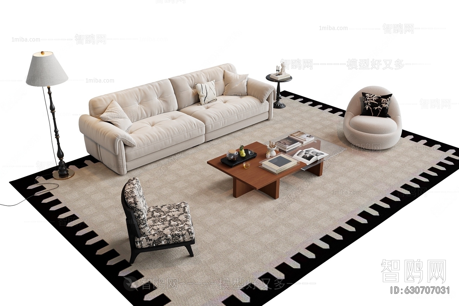 French Style Sofa Combination