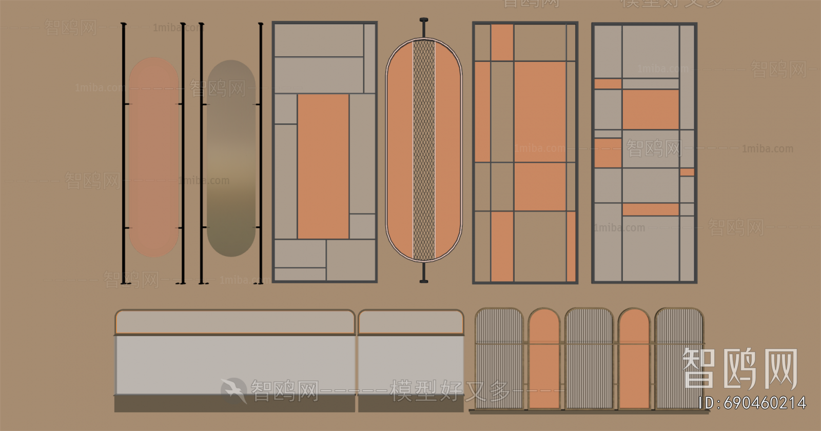 Modern Glass Screen Partition