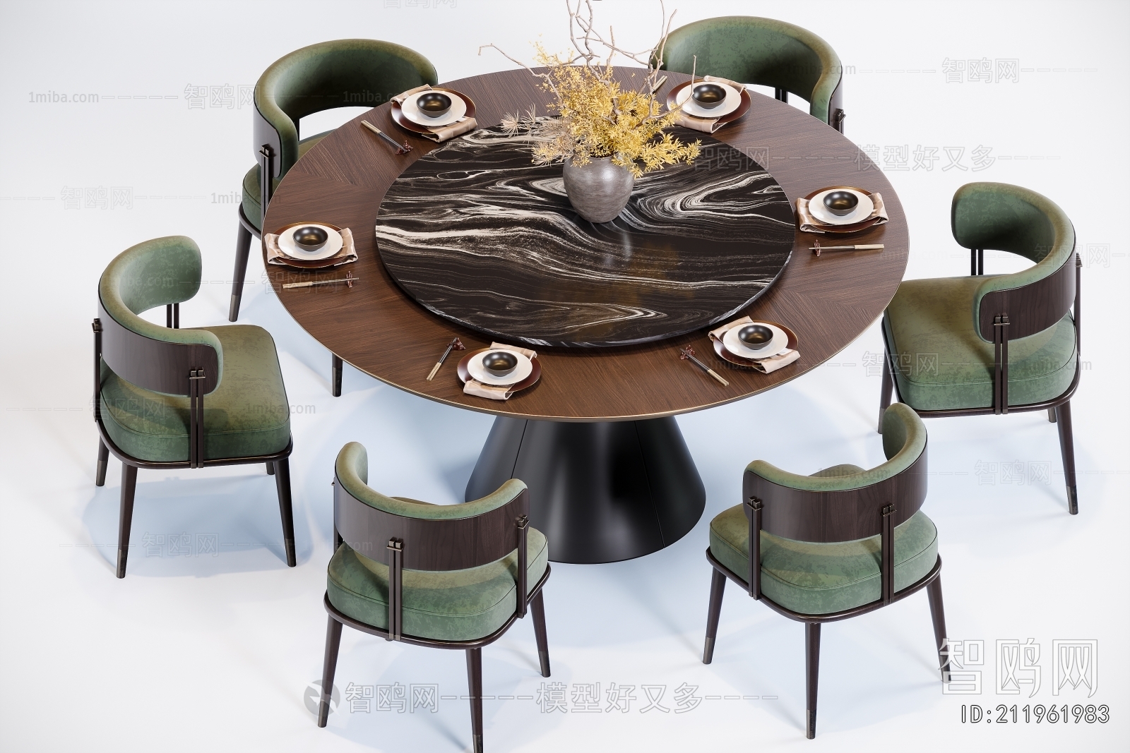 New Chinese Style Dining Table And Chairs