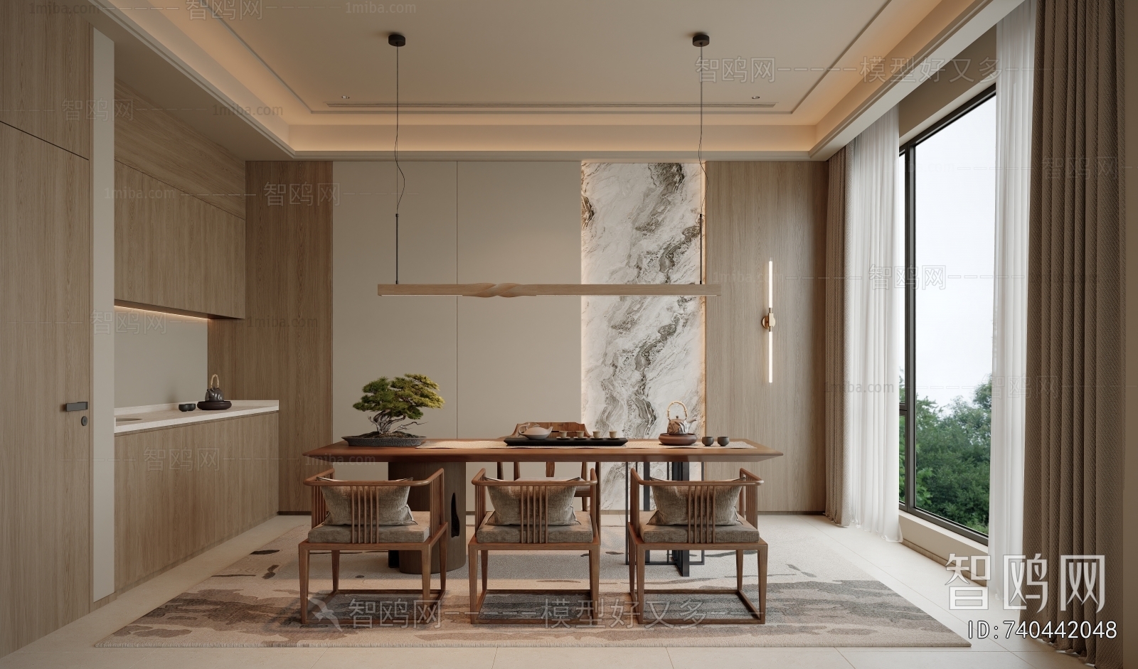 New Chinese Style Tea House