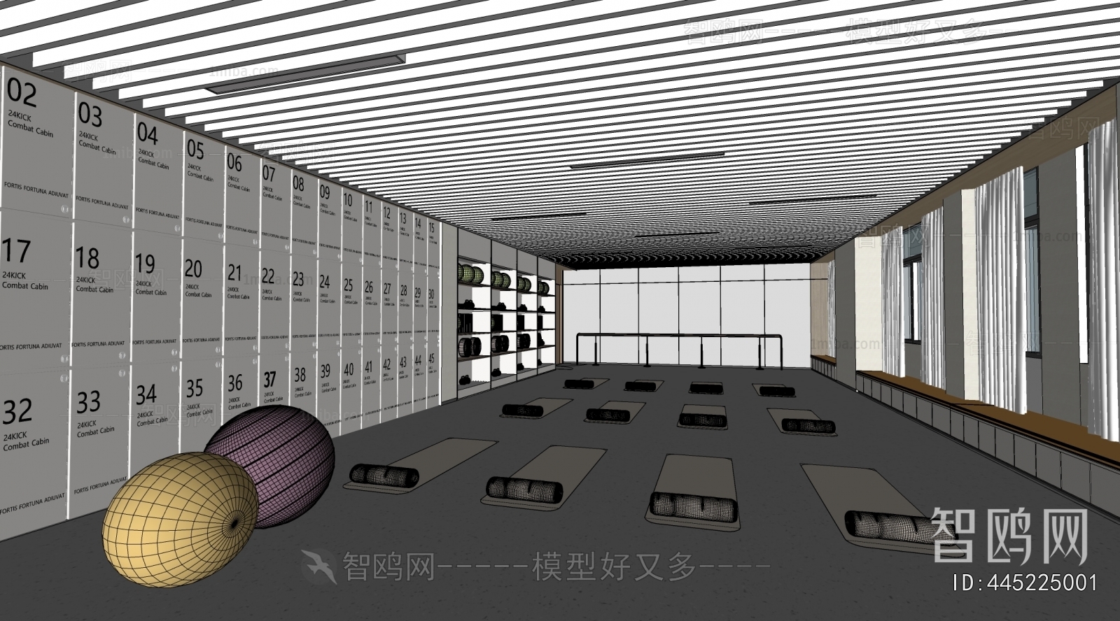 Modern Dance Classroom