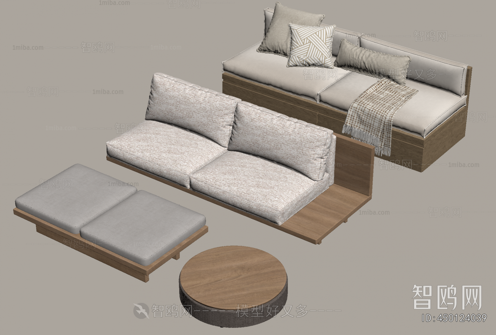 Modern Card Seat Sofa