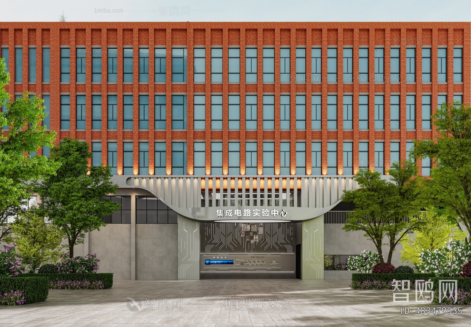 Modern Appearance Of Commercial Building