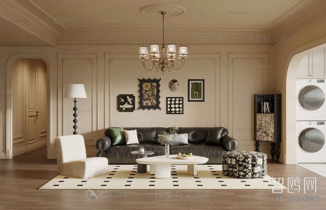 French Style A Living Room