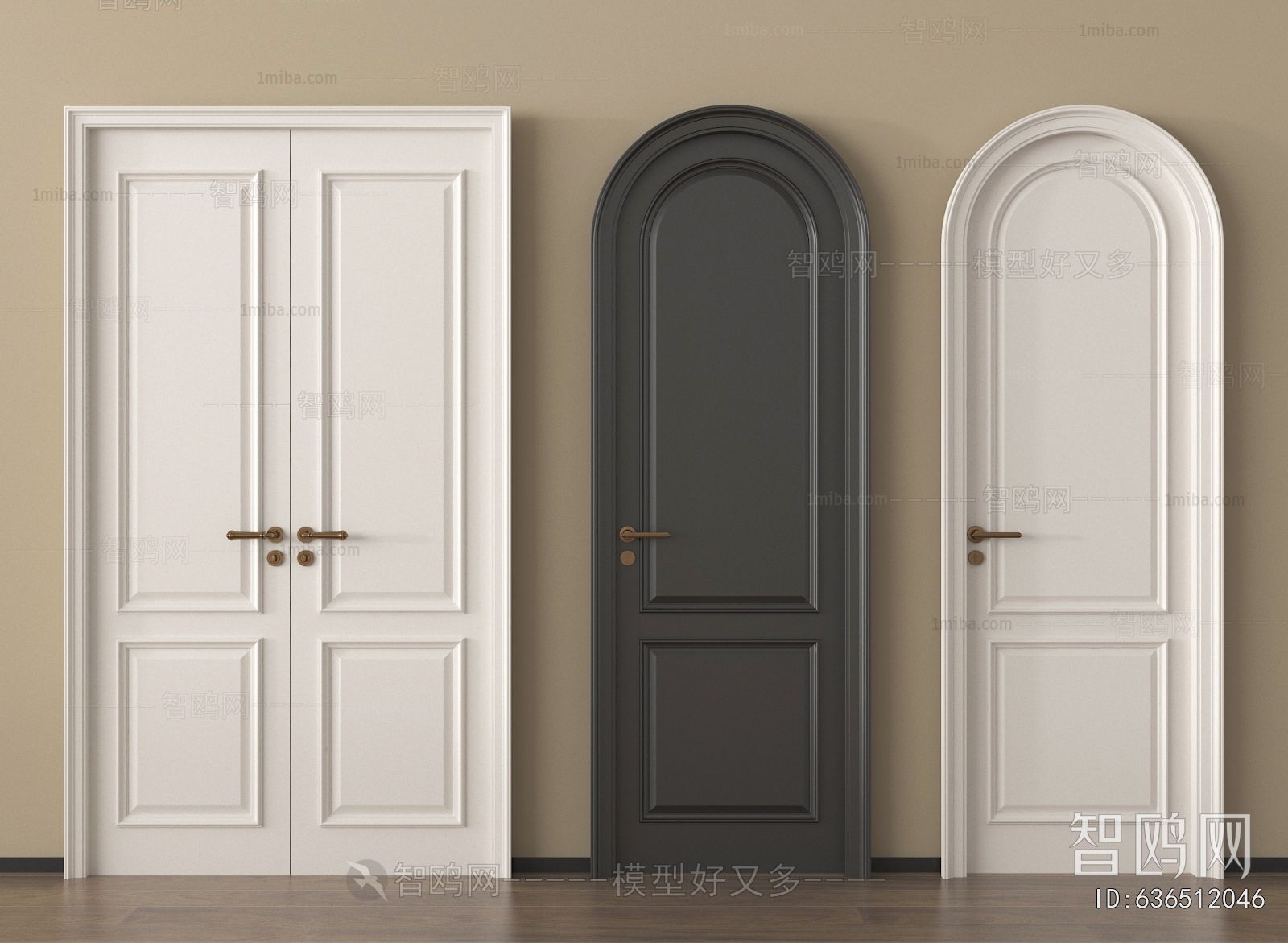 French Style Single Door