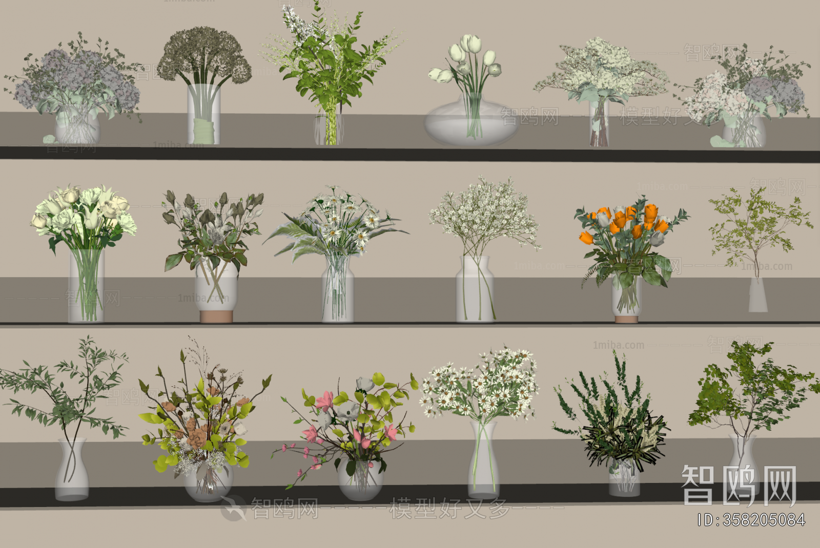 Modern Flower Arrangement