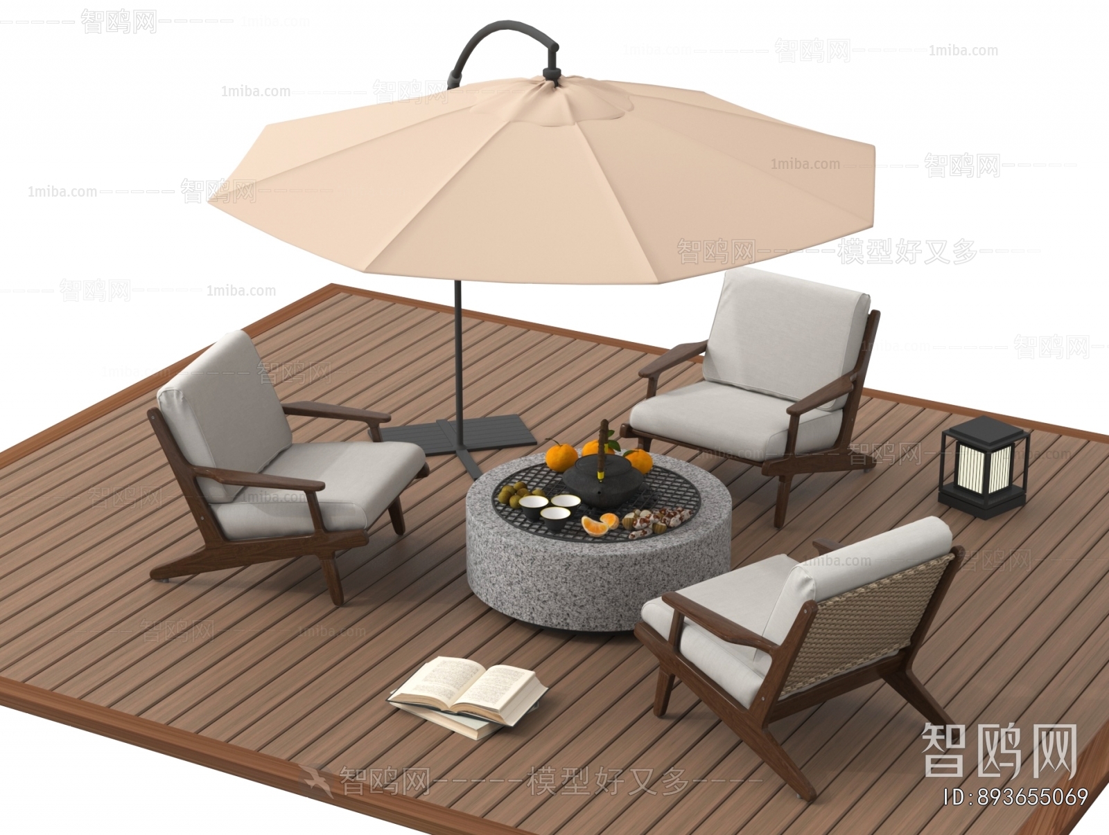 Modern Outdoor Sofa