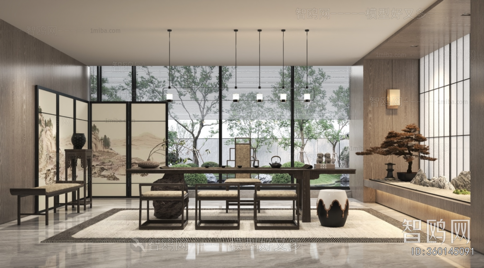 New Chinese Style Tea House