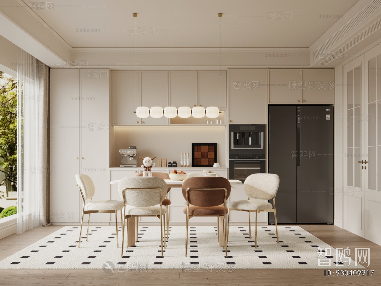 French Style Dining Room