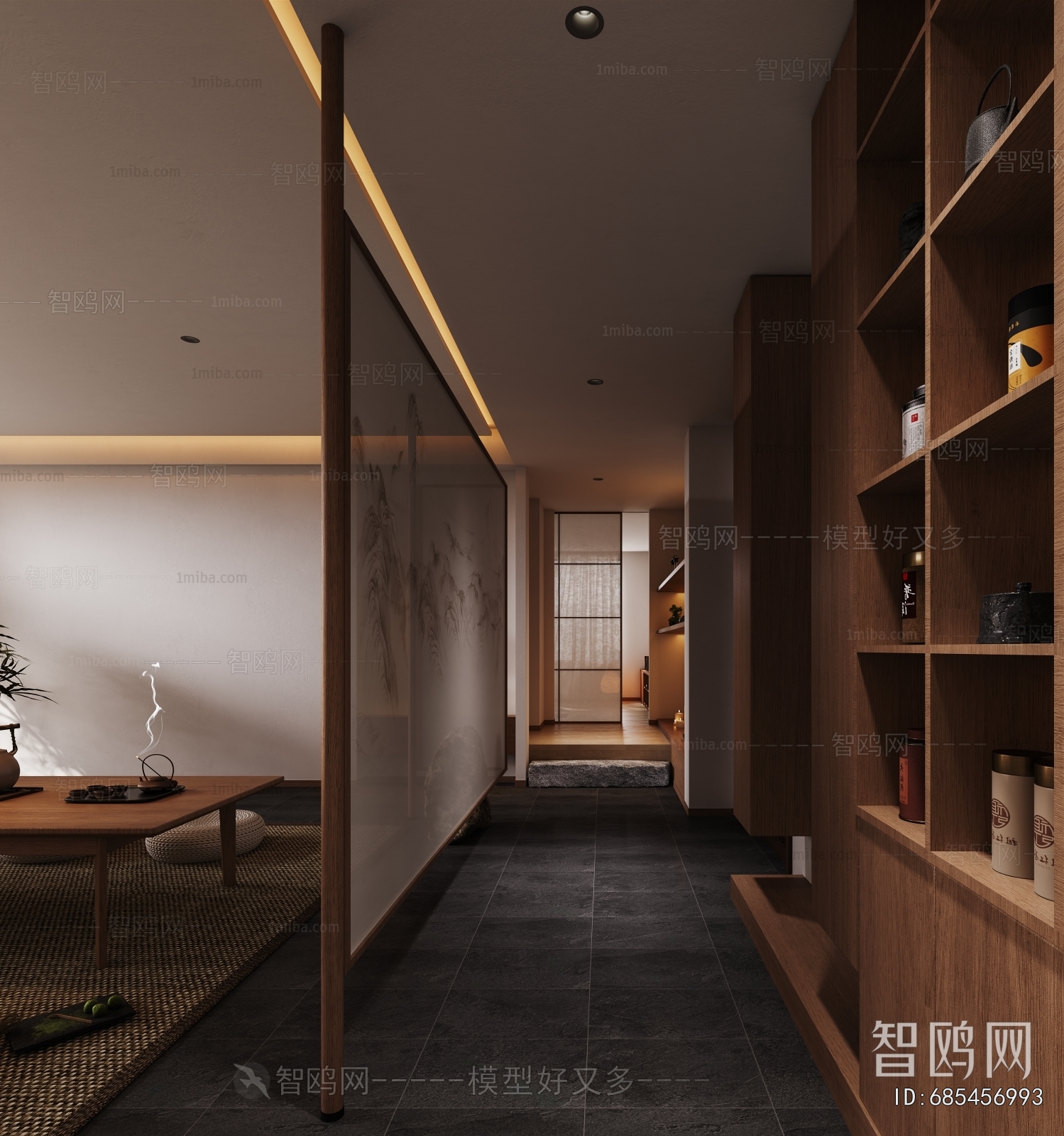 New Chinese Style Teahouse Tea House