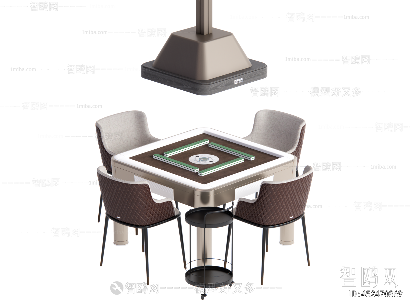Modern Mahjong Tables And Chairs