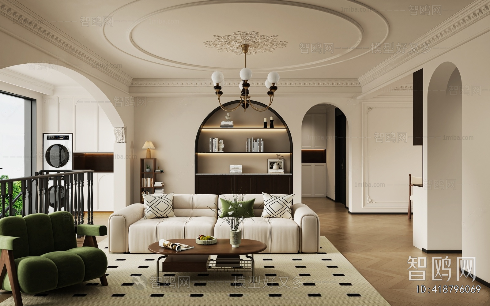 French Style A Living Room