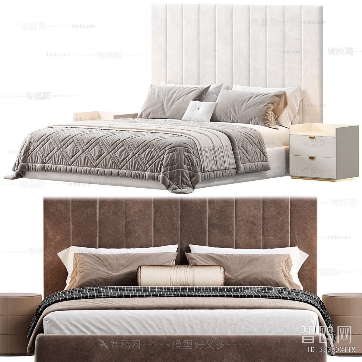 Modern Double Bed