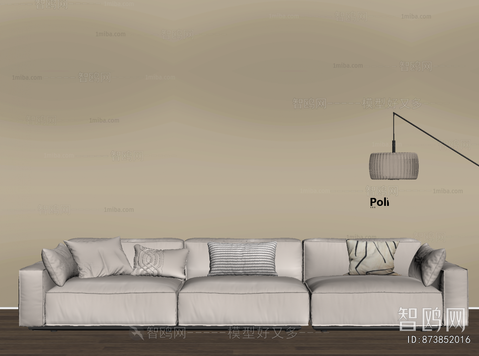 Modern Three-seat Sofa