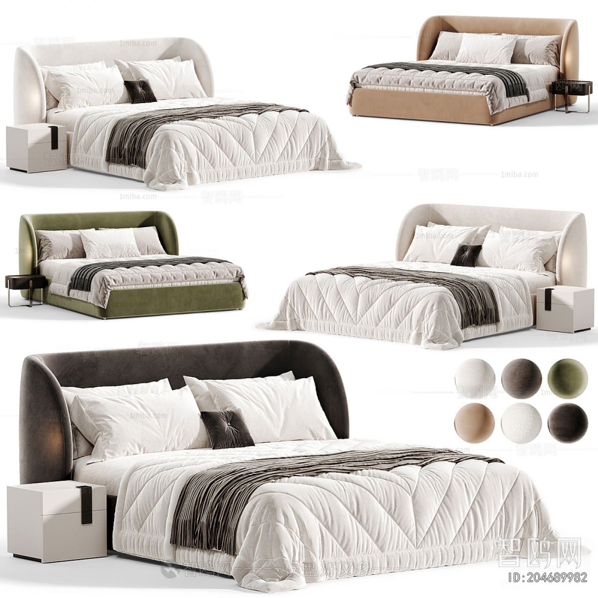 Modern Double Bed