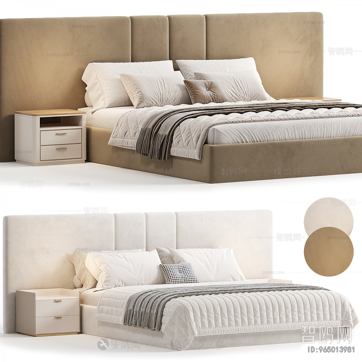 Modern Double Bed