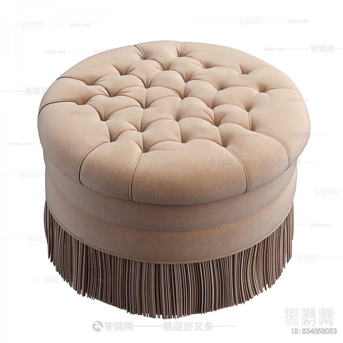 Simple European Style Sofa Stool