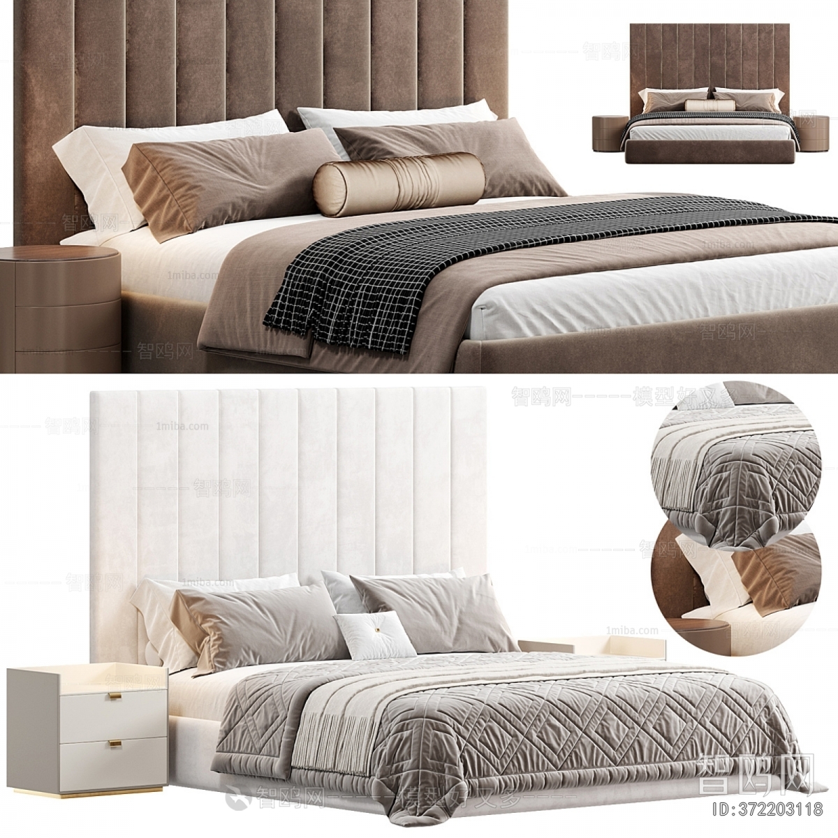 Modern Double Bed