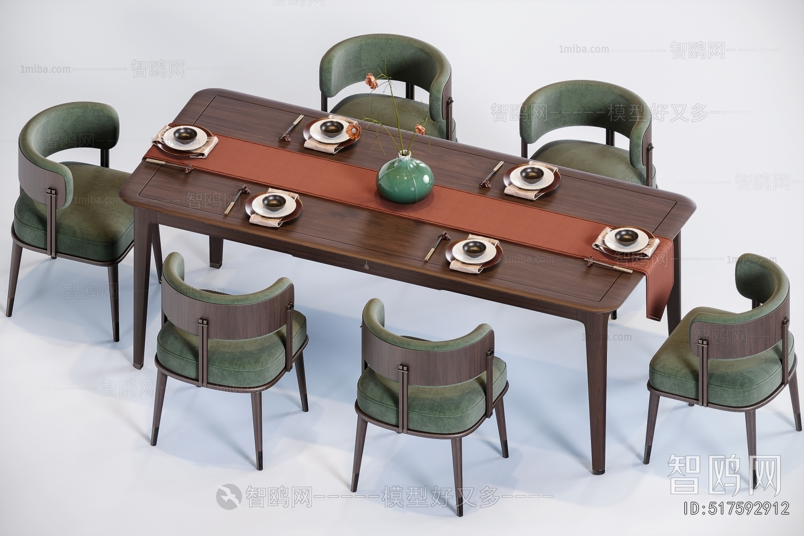 New Chinese Style Dining Table And Chairs