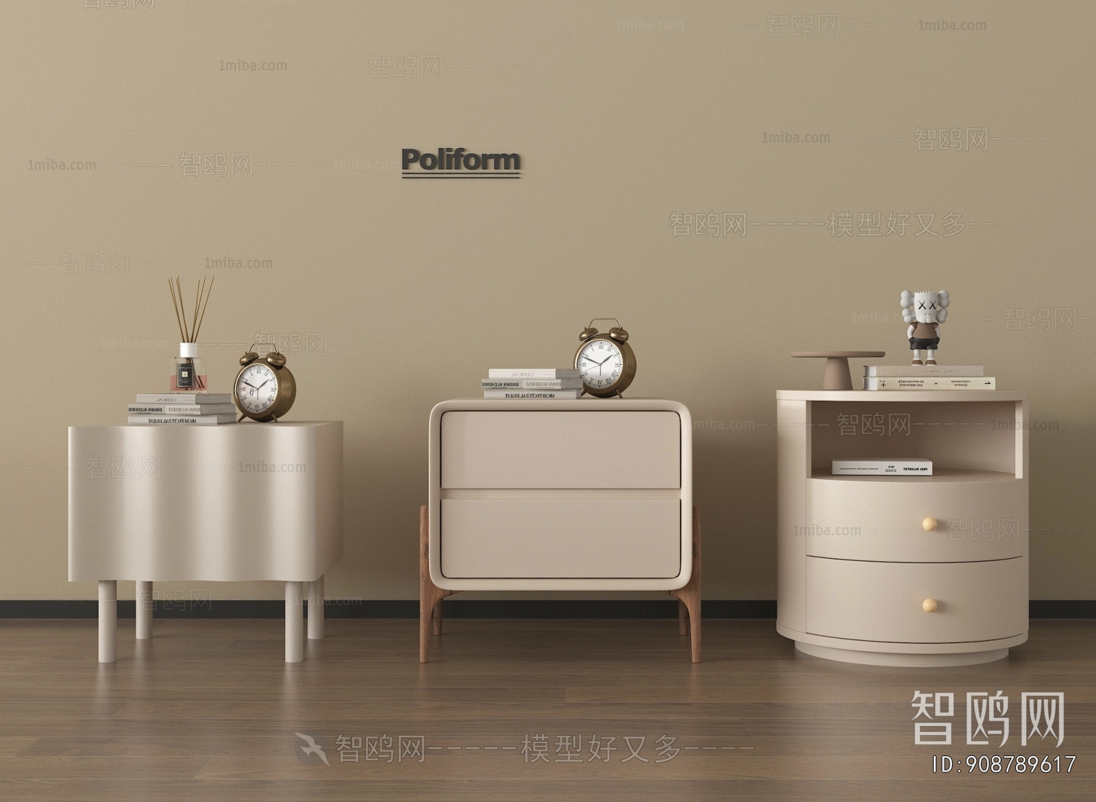 Modern Bedside Cupboard