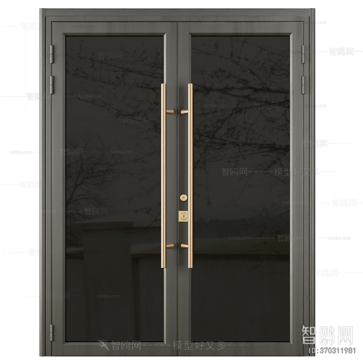 Modern Double Door