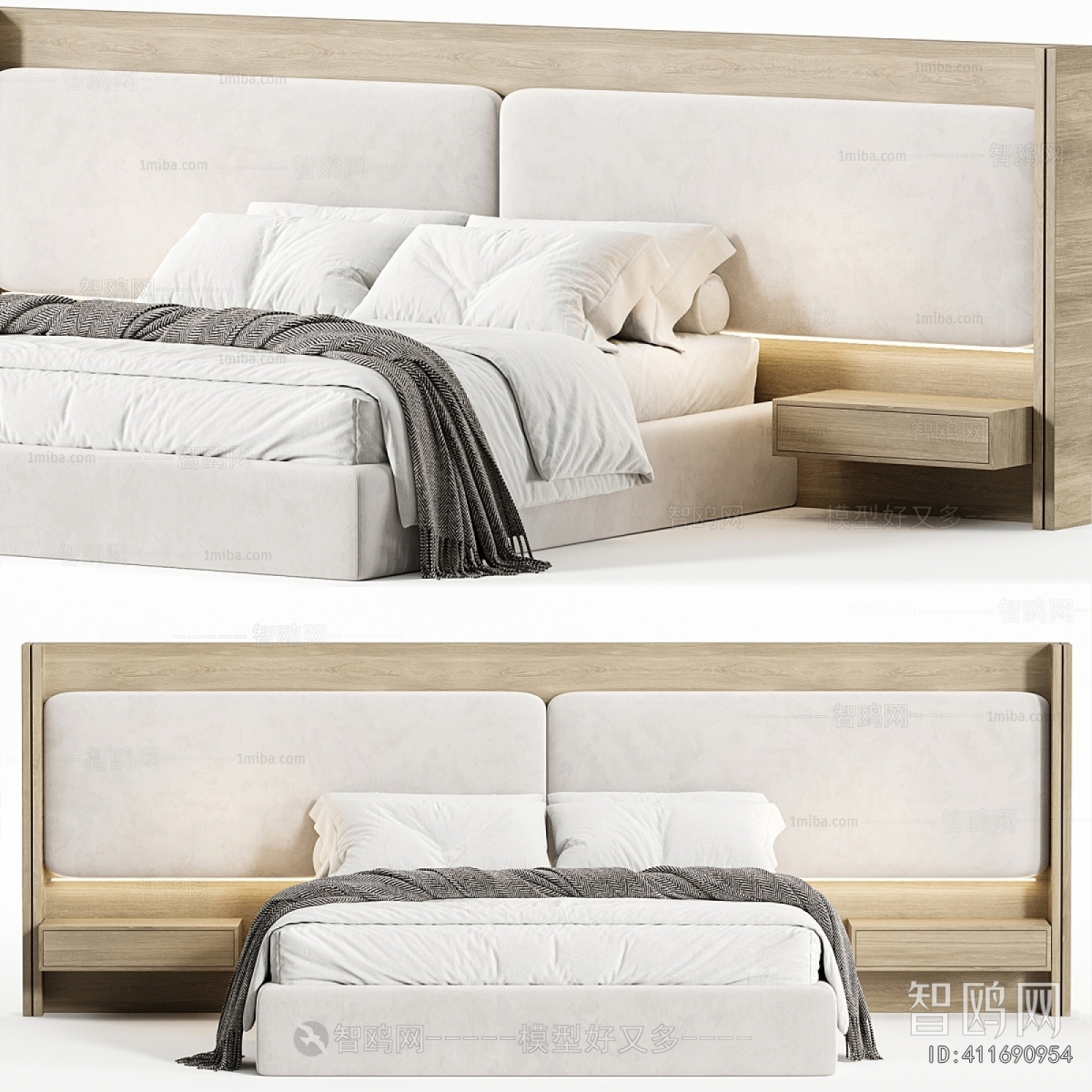 Modern Double Bed