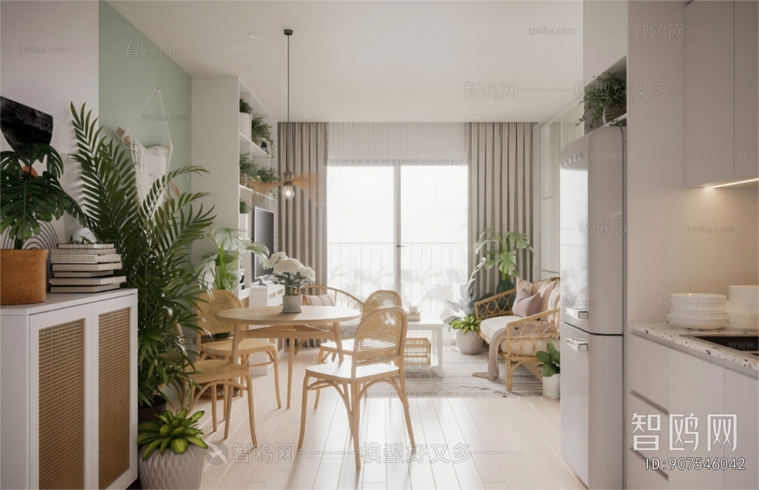 Nordic Style A Living Room