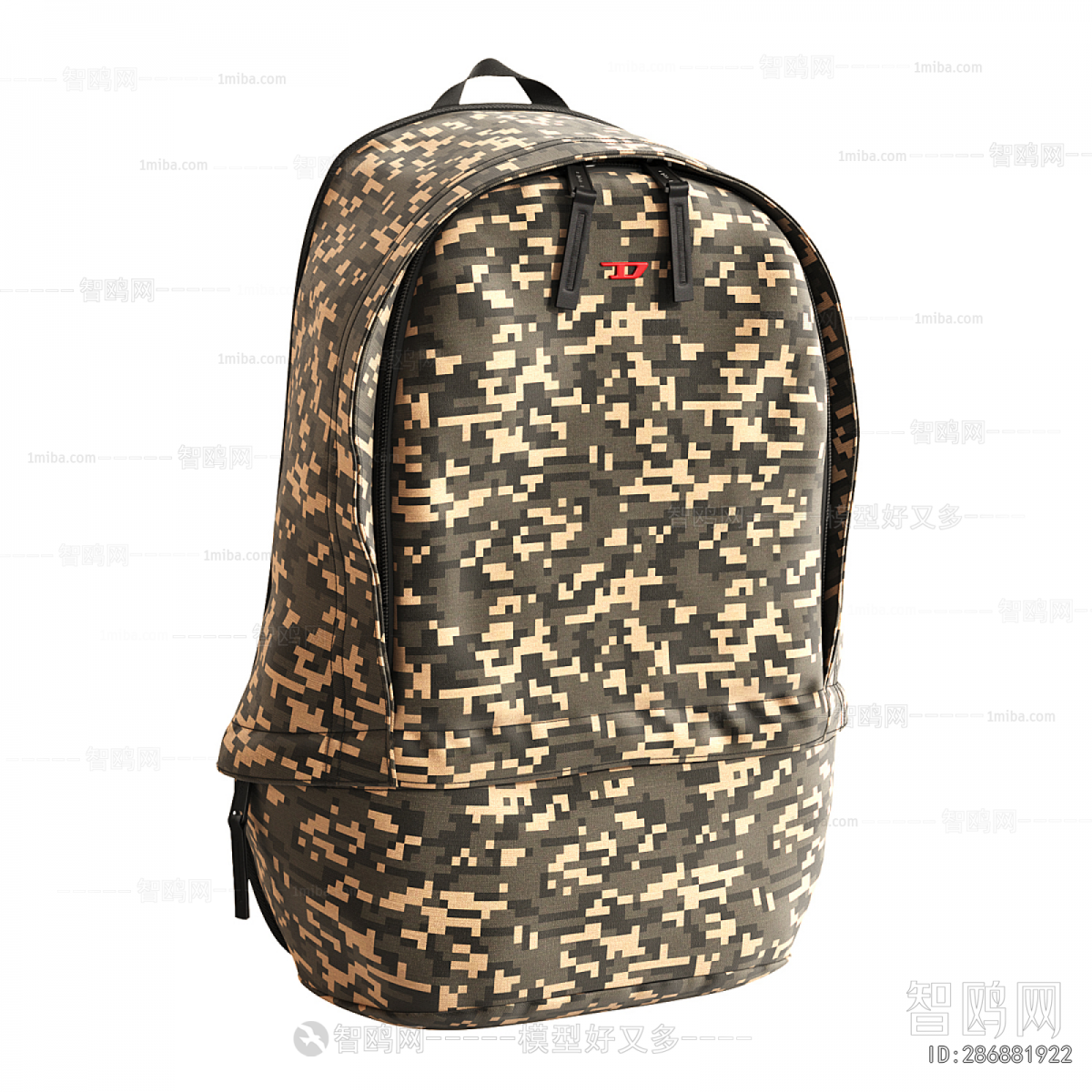 Modern Backpack And Backpack