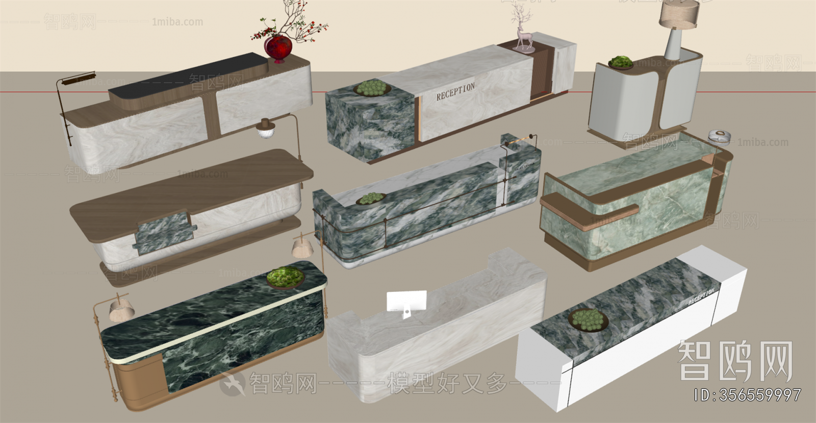 Modern Reception Desk