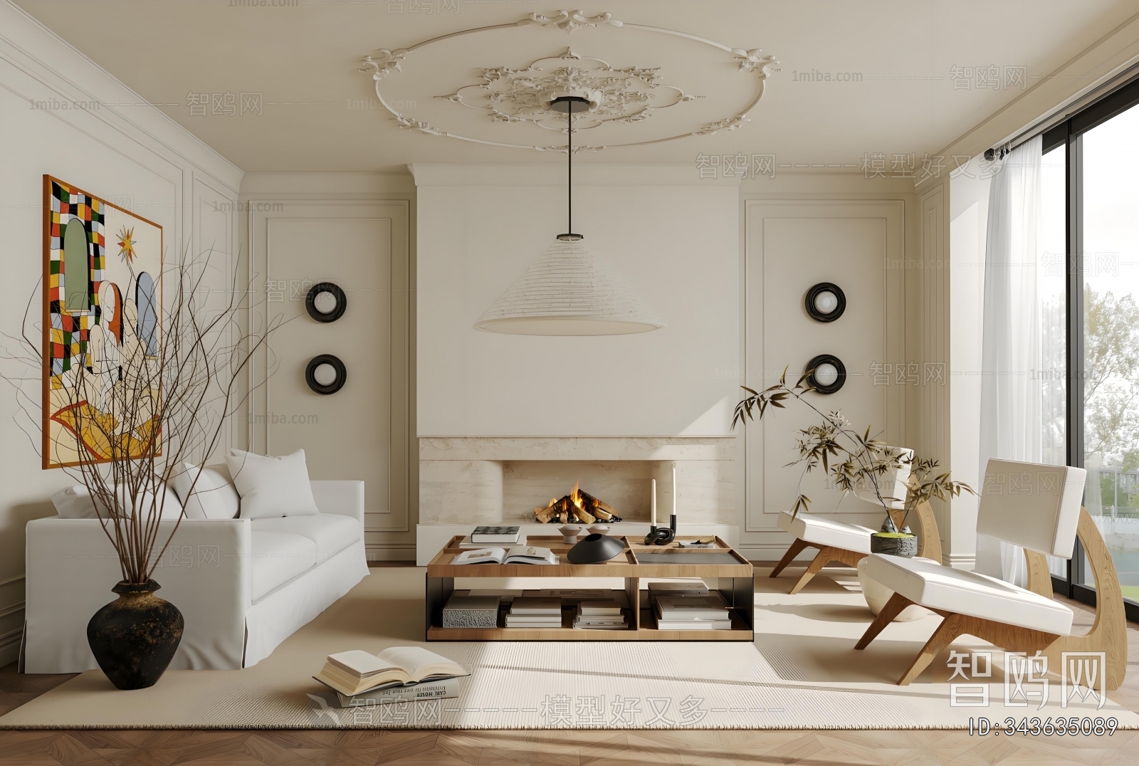 French Style A Living Room